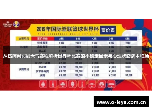 从伤病判罚到天气赛程解析世界杯比赛的不确定因素与心理状态战术临场